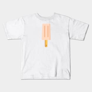 Peach ice lolly Kids T-Shirt